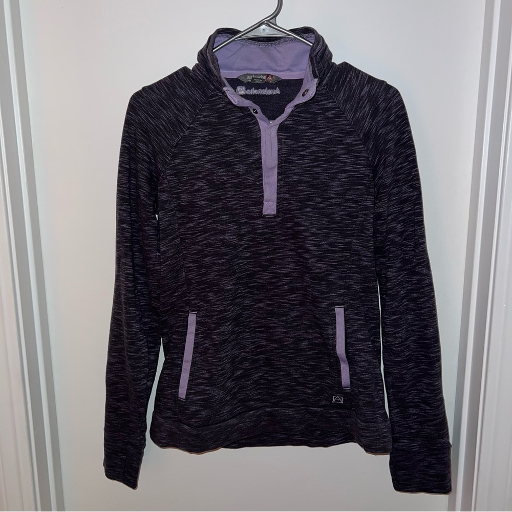Avalanche | Purple Quarterzip Sweatshirt